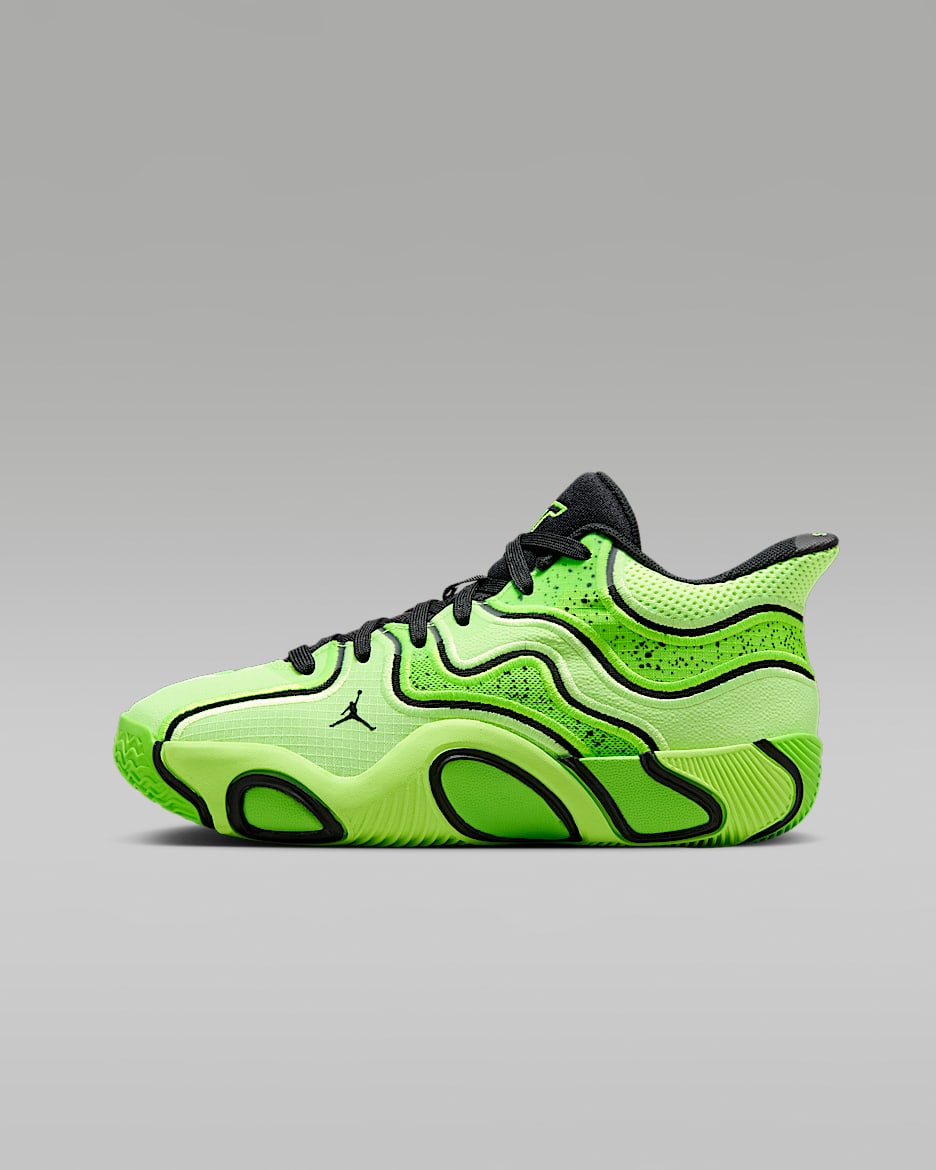 Tatum 3 Older Kids' Basketball Shoes - Ghost Green/Electric Green/Black/Black