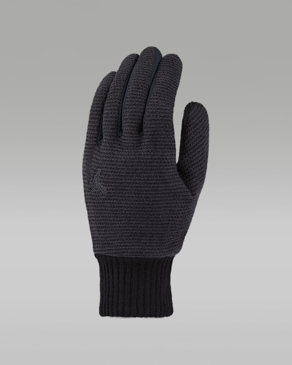 Jordan Airy knit handschoenen - Off Noir/Zwart