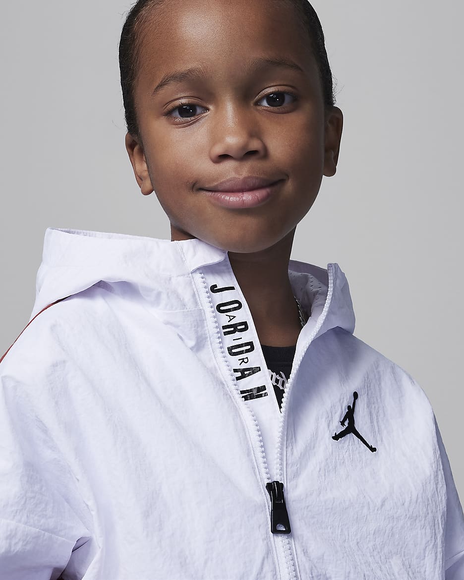 Jordan Little Kids' Jacket - White