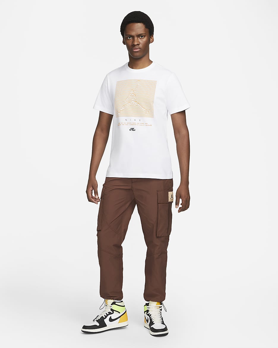 jumpman t shirt white