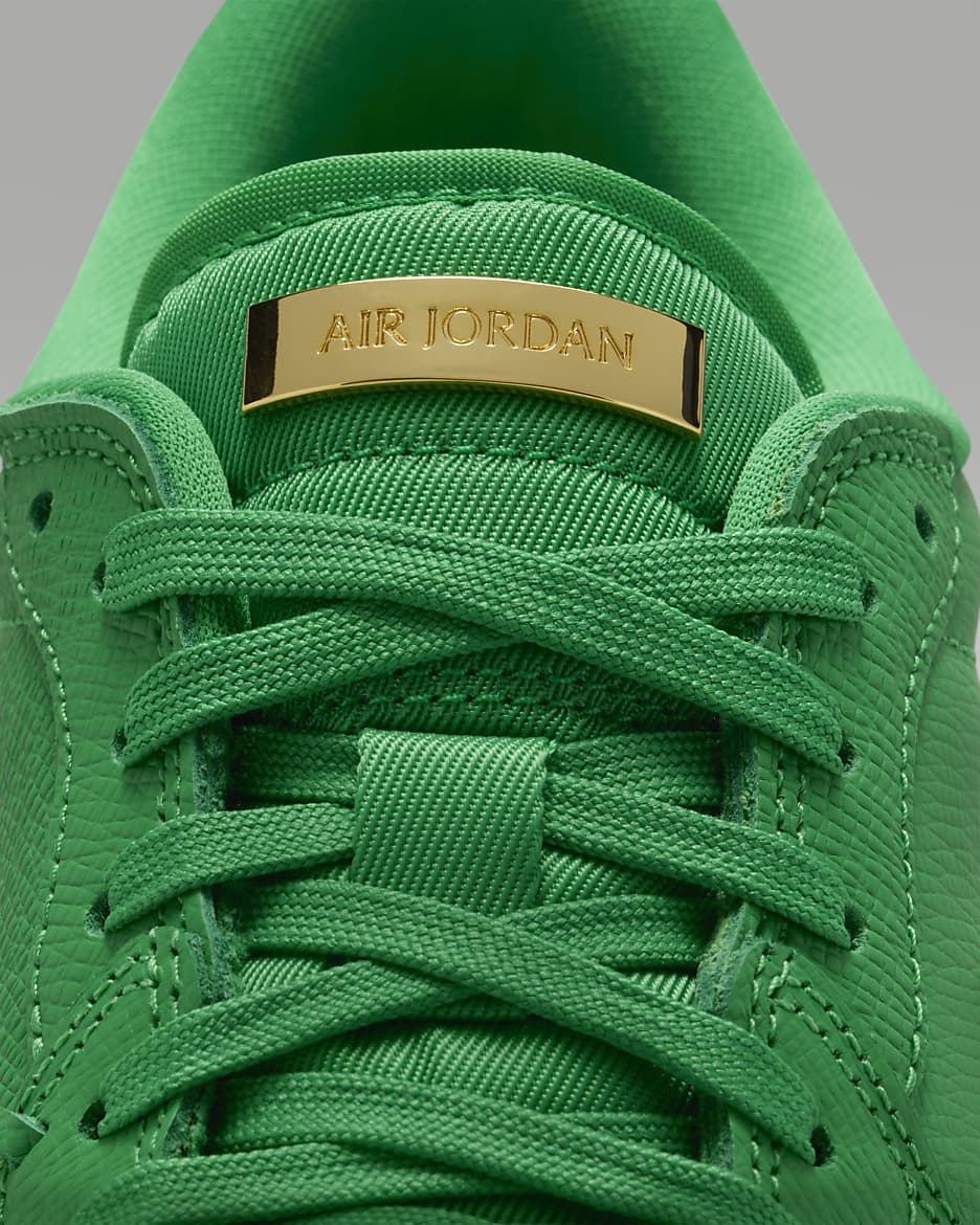 Air Jordan 1 Low Method of Make Women's Shoes - Lucky Green/Metallic Gold