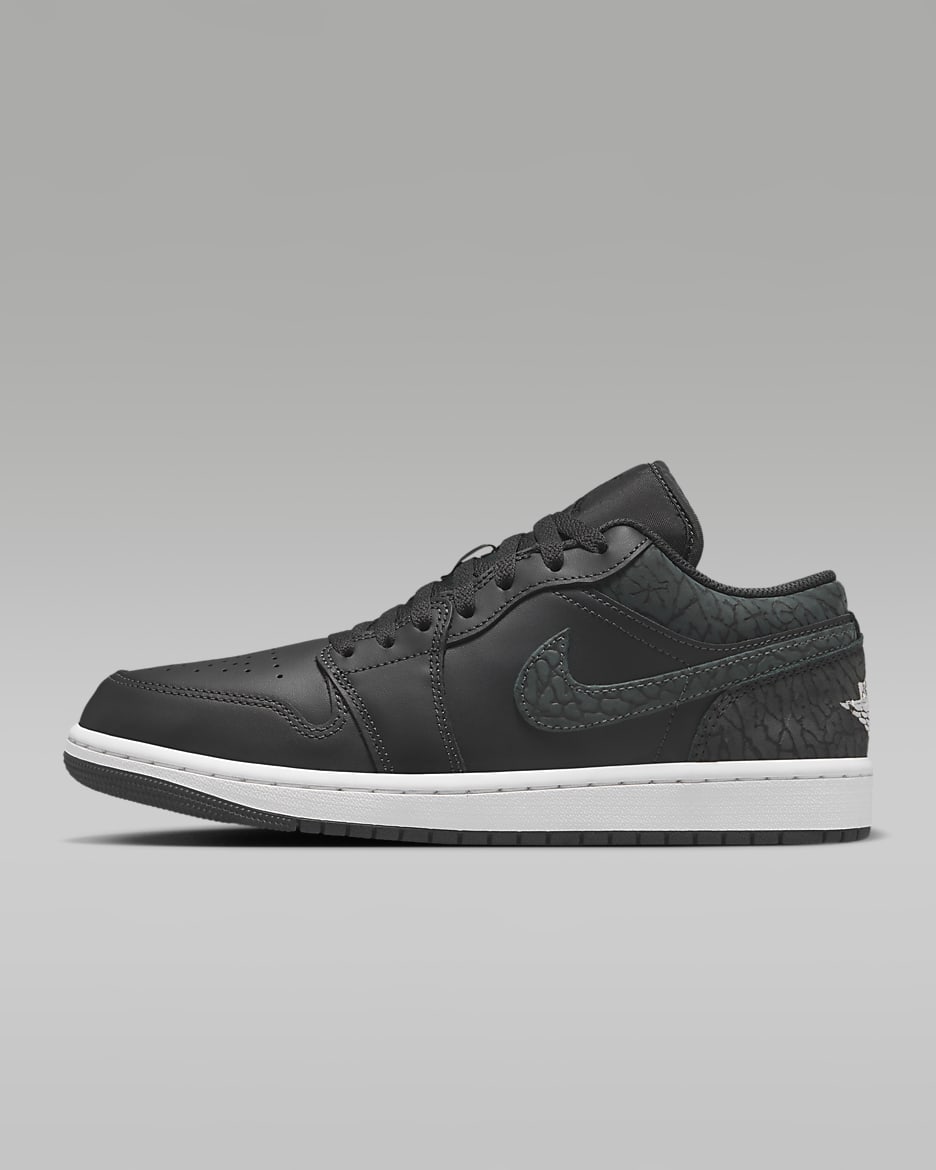 รองเท้าผู้ชาย Air Jordan 1 Low SE - Off Noir/ขาว/ดำ/ดำ