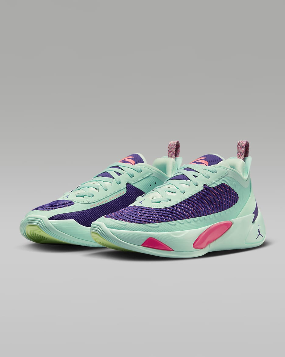 Luka 1 Basketbol Ayakkabısı - Mint Foam/Court Purple/Dark Concord/Racer Pink