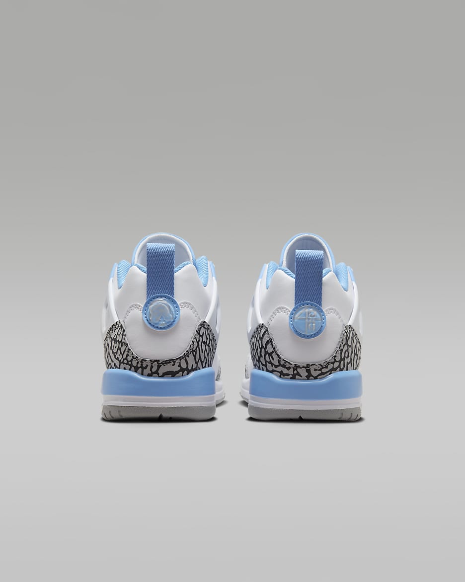 Παπούτσια Jordan Spizike Low για μεγάλα παιδιά - Λευκό/Wolf Grey/Anthracite/University Blue