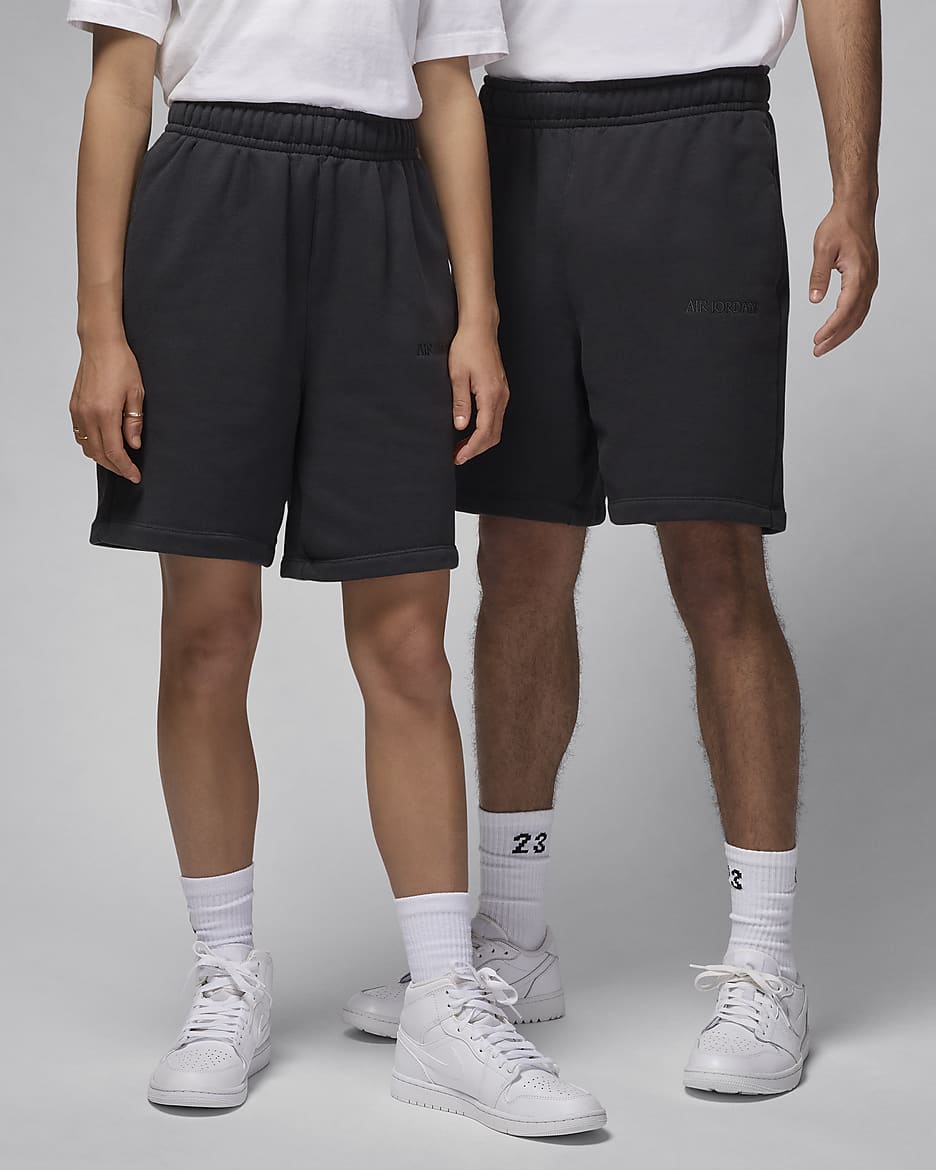 Shorts de tejido Fleece para hombre Air Jordan Wordmark - Sombrío apagado