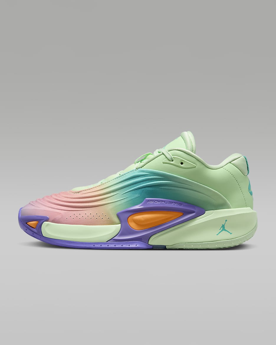 Chaussure de basket Luka 3 « Blurred Vision » - Vapor Green/Cone/Psychic Purple/Hyper Jade