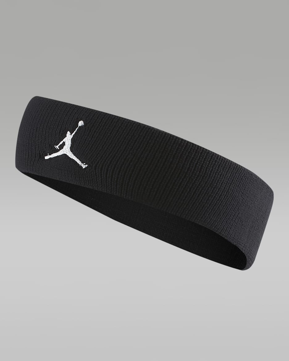 Jordan Dri-FIT Jumpman Headband - Black/White