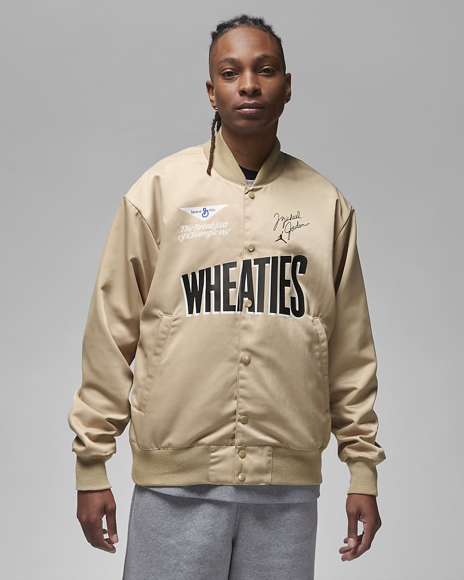 Jordan Flight MVP Men's Jacket - Desert/Phantom