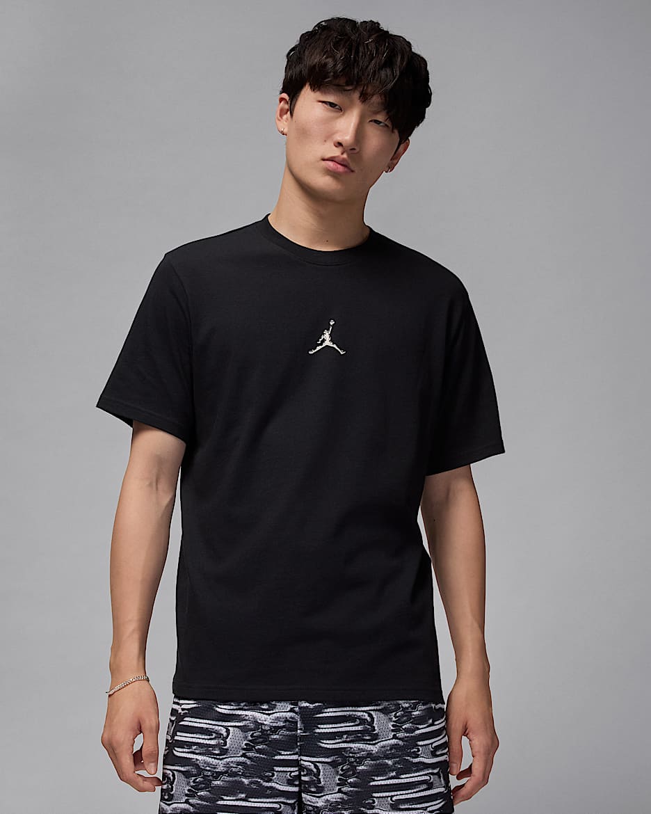 Pánské tričko Jordan Sport Dri-FIT - Černá/Bílá