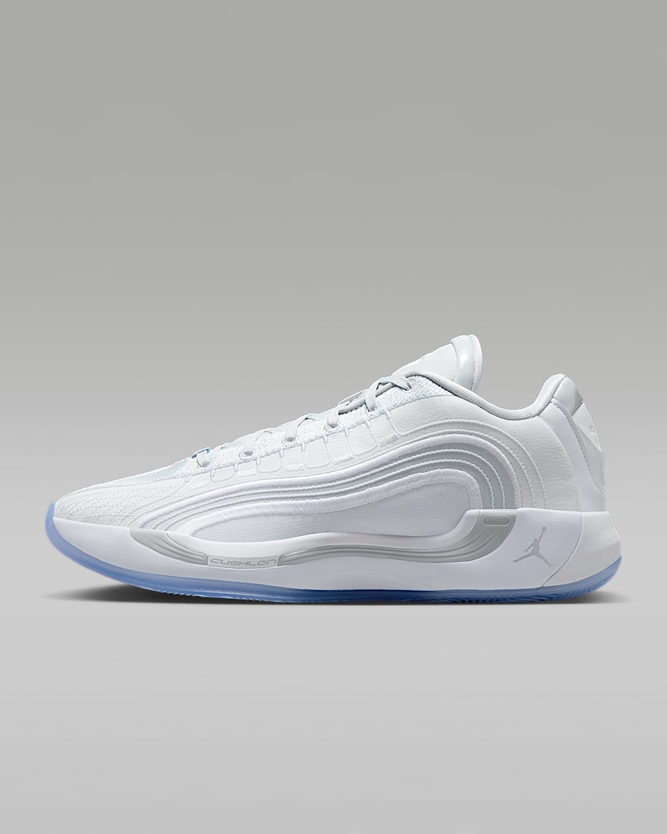 Luka 4 PF Basketball Shoes - White/Pure Platinum/Metallic Silver