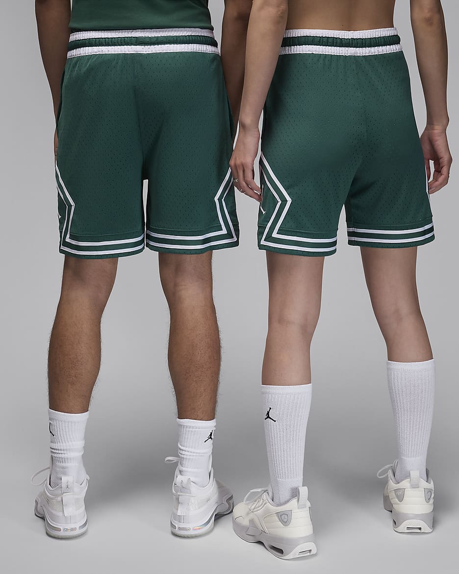 Shorts Diamond Jordan Dri-FIT Sport - Verde oxidado/Blanco/Blanco