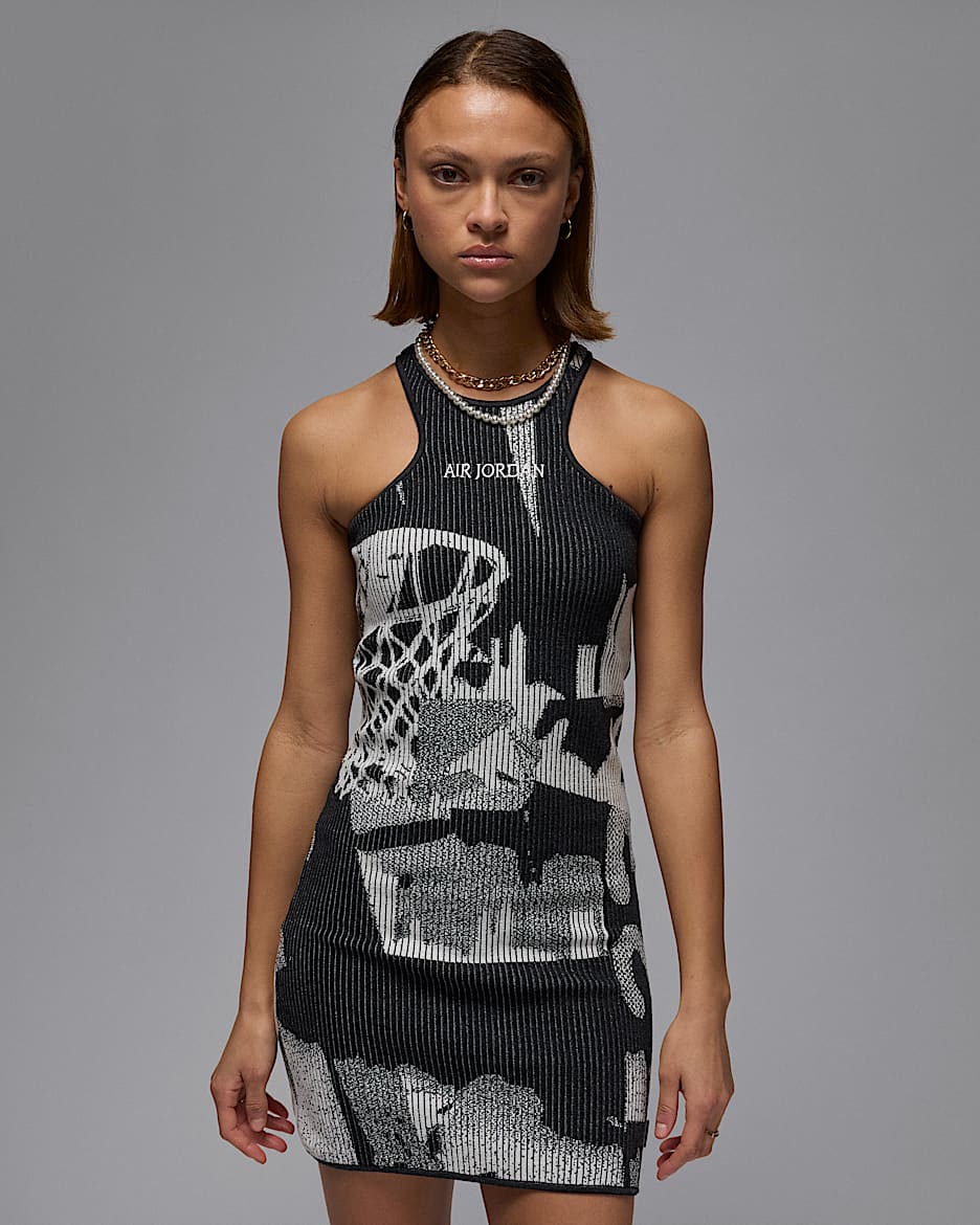 Vestido de tejido Knit para mujer Air Jordan - Vela