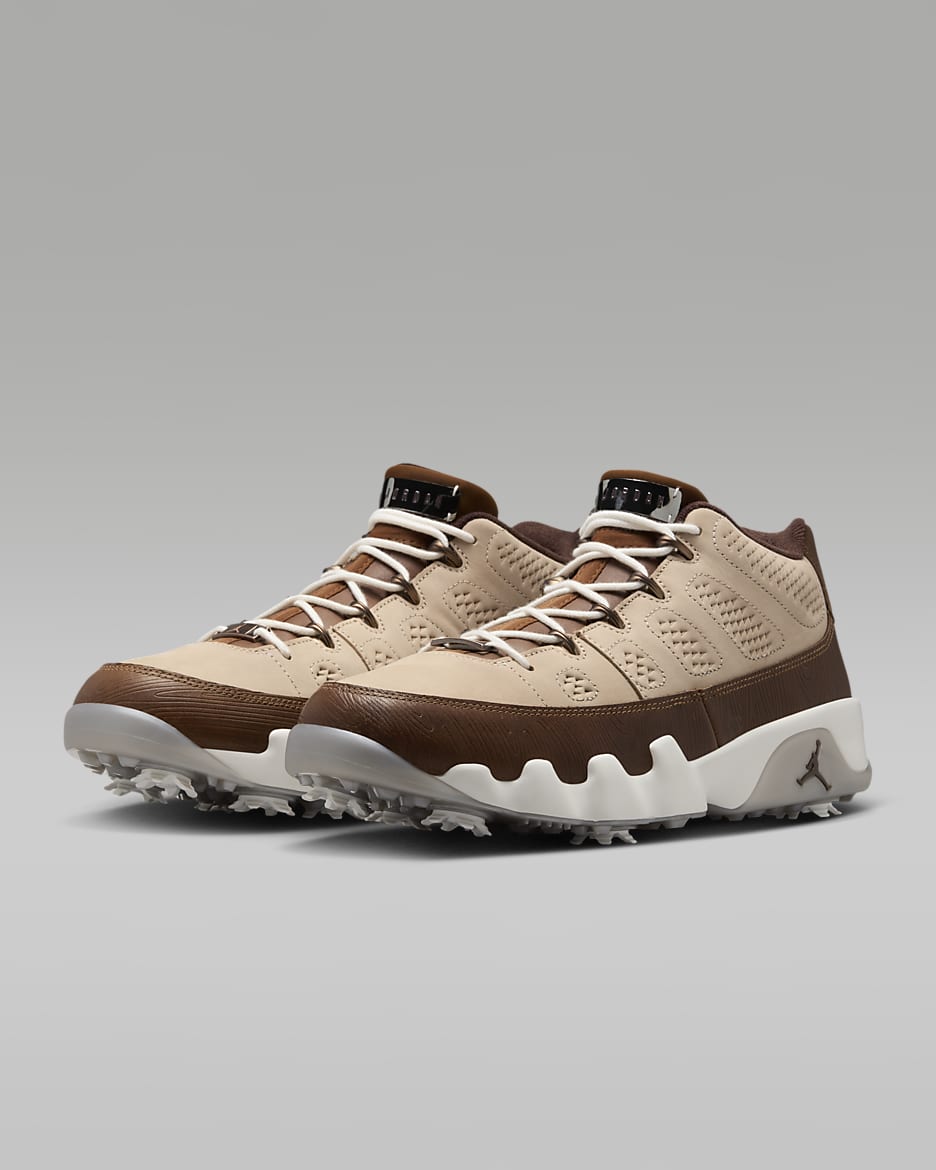 Tenis de golf Air Jordan 9 G NRG - Cáñamo/Nuez/Vela/Tierra