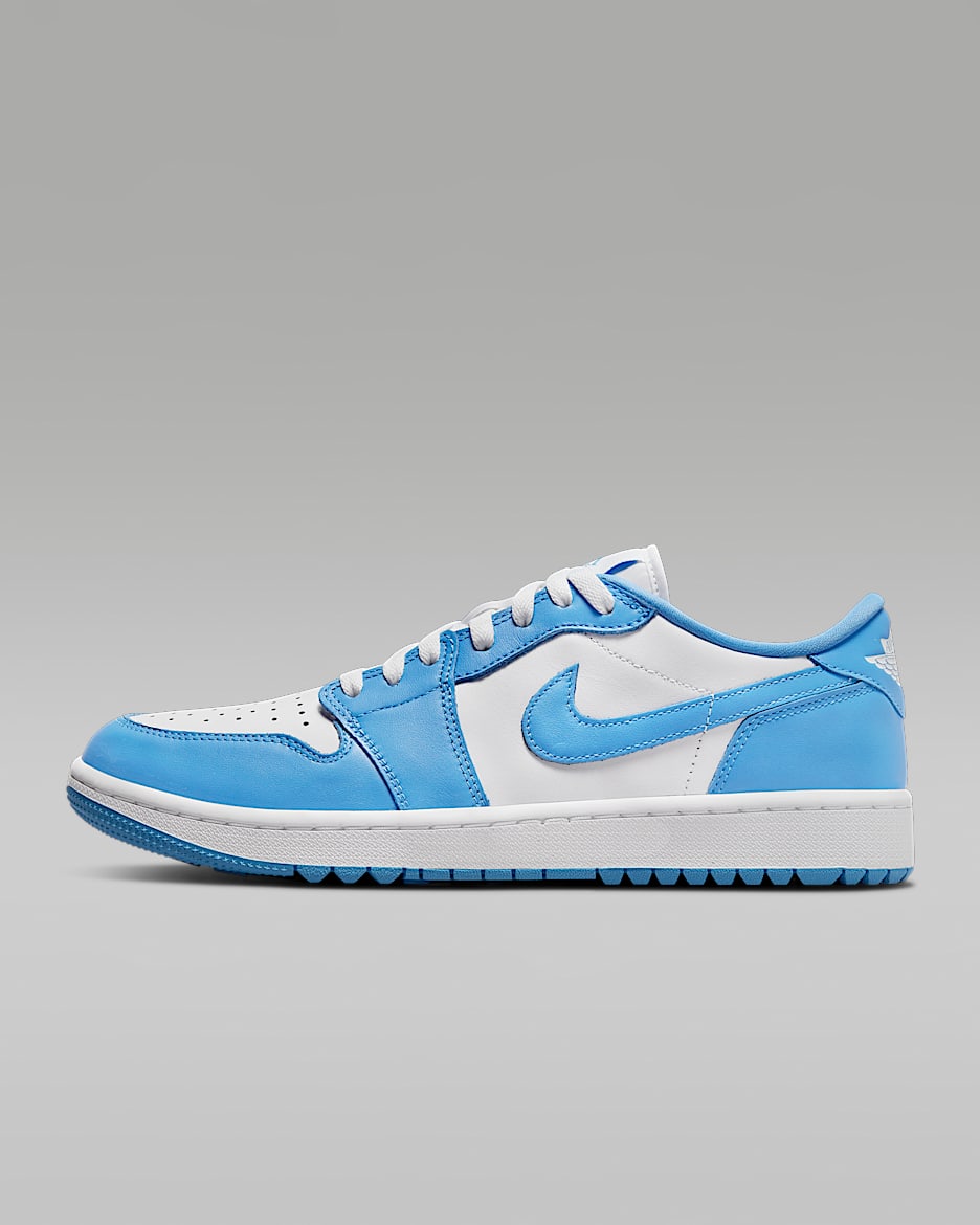 Air Jordan 1 Low G Golf Shoes - White/University Blue