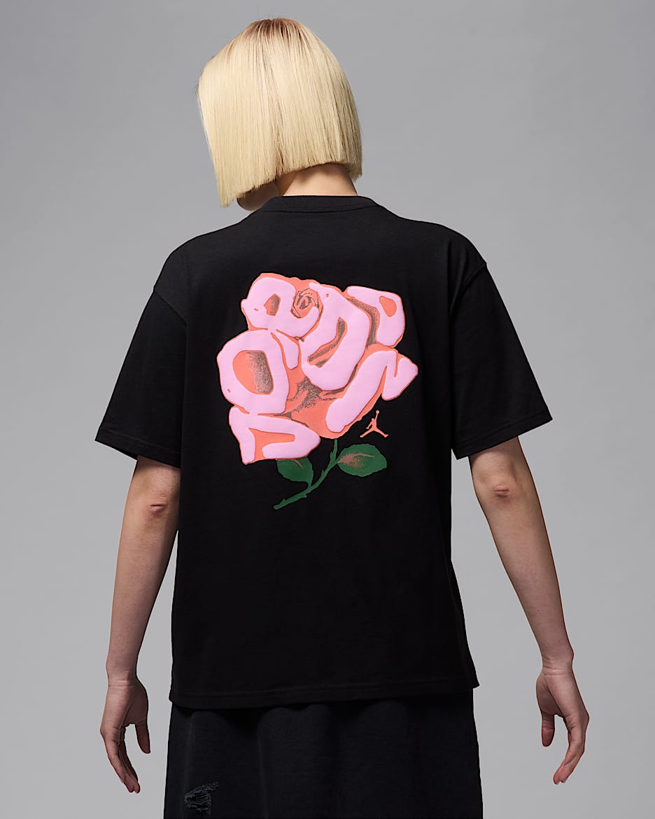 Playera con gráfico para mujer Jordan - Negro
