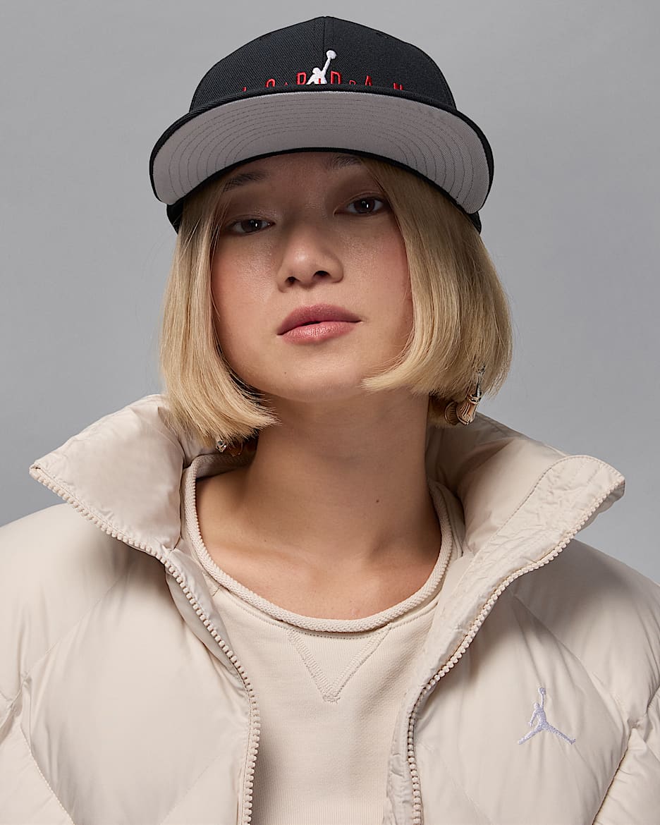 Jordan Pro Structured Hat - Black/Light Smoke Grey/White