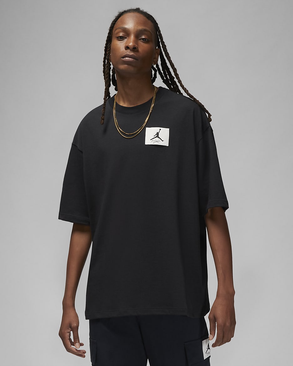 T-shirt oversize Jordan Flight Essentials pour homme - Noir