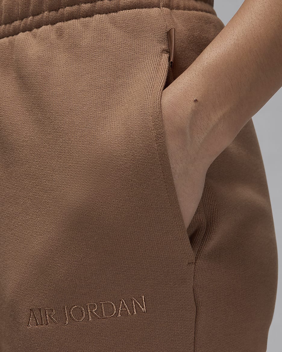 Air Jordan Wordmark Men's Fleece Pants - Archaeo Brown