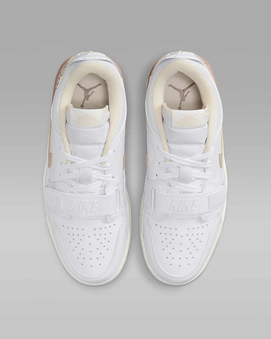 Air Jordan Legacy 312 Low Women's Shoes - White/Archaeo Brown/Sail/Legend Light Brown