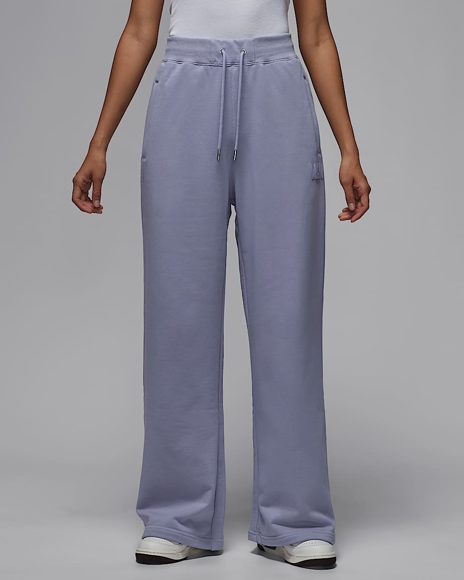 Pants de French Terry para mujer Jordan Flight Fleece - Índigo neblina