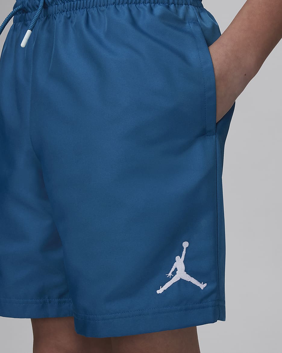 Shorts para niños talla grande Jordan - Azul industrial