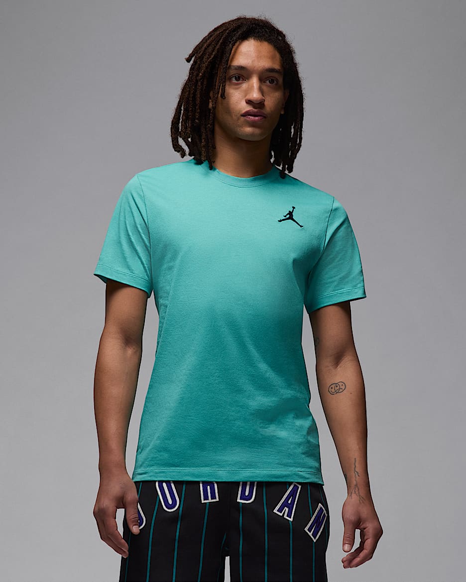 Jordan Jumpman Men's Short-Sleeve T-Shirt - Washed Teal/Midnight Navy