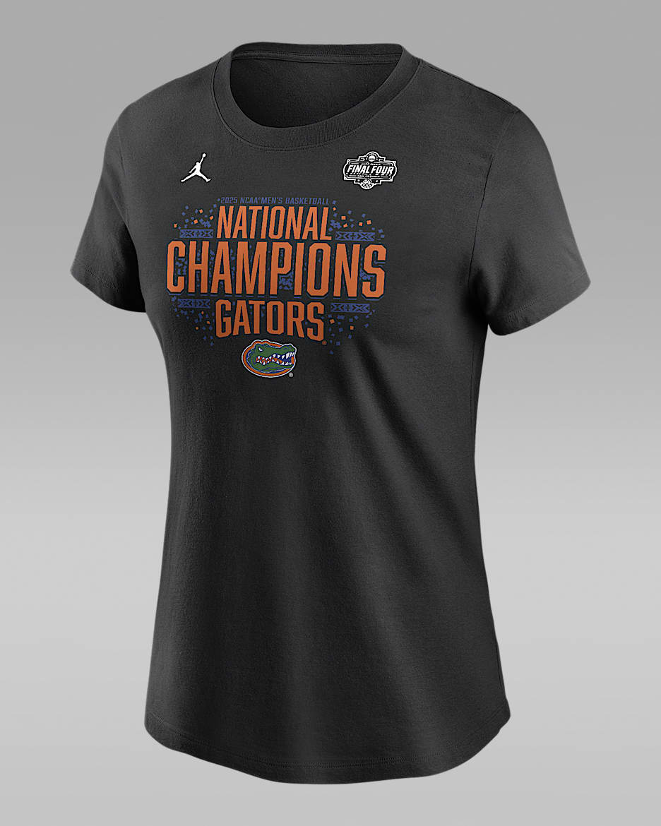 Playera universitaria del campeonato nacional Jordan para hombre Florida (Equipo masculino) - Negro