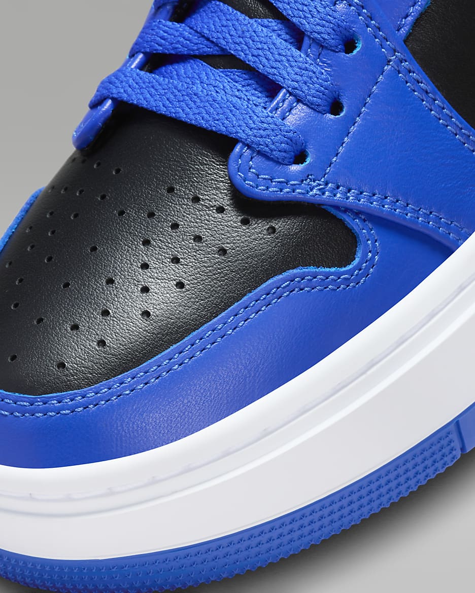 Tenis Air Jordan 1 Elevate Low - Negro/Blanco/Hiperroyal