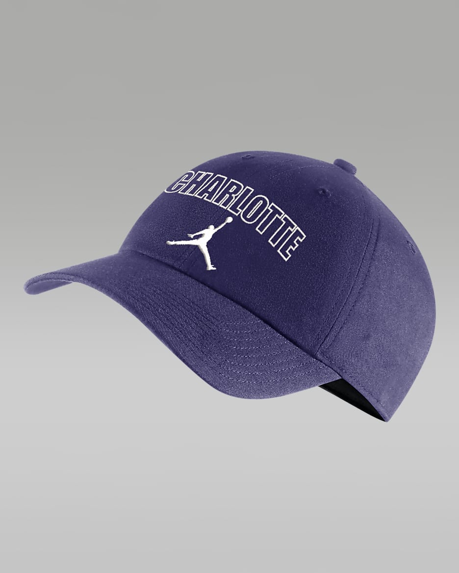 Charlotte Hornets Heritage86 Nike NBA Cap - New Orchid