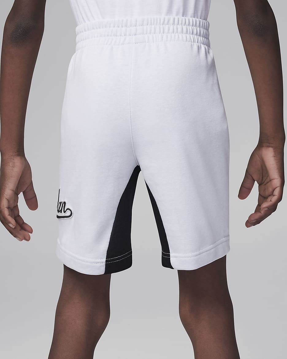 Jordan MVP 23 Little Kids' Shorts Set - Platinum Heather