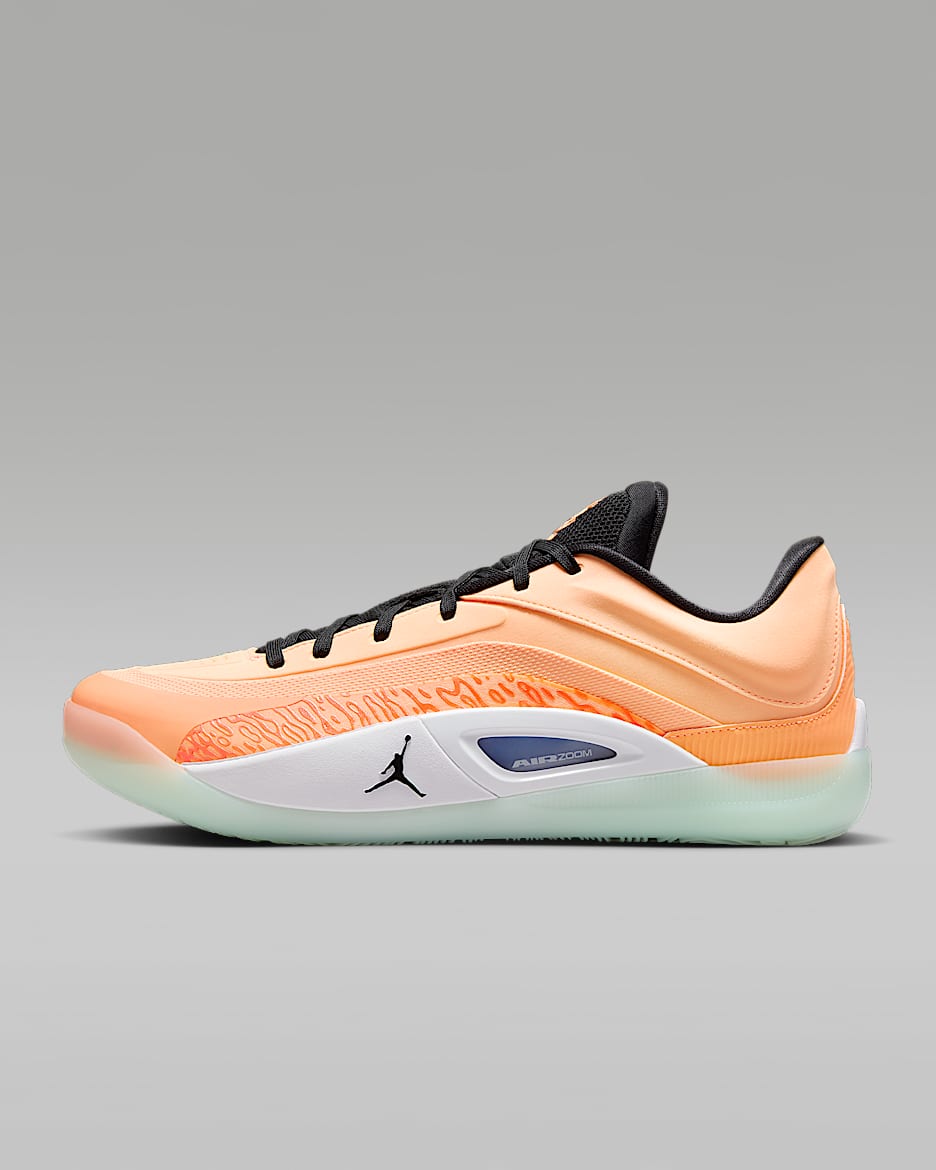 Zion 4 Basketball Shoes - Peach Cream/Black/White/Total Orange