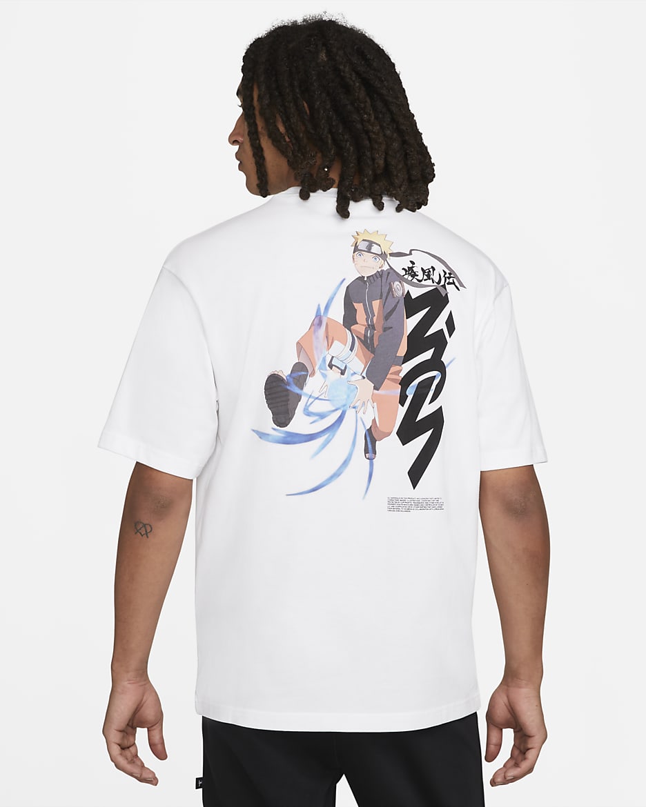 Zion x Naruto Men's T-shirt - White