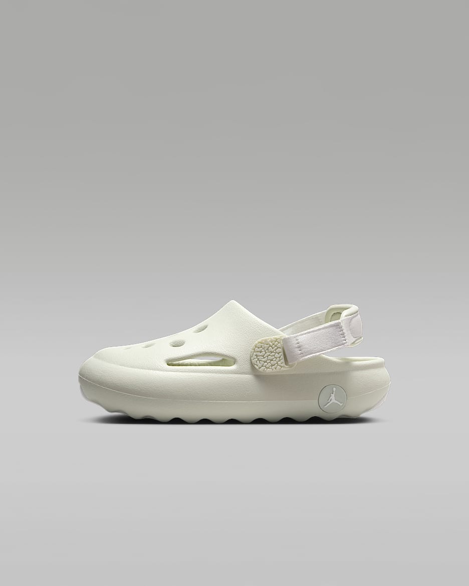 Sandalias para niños de preescolar Jordan Hydrip - Mar de cristal/Blanco cumbre
