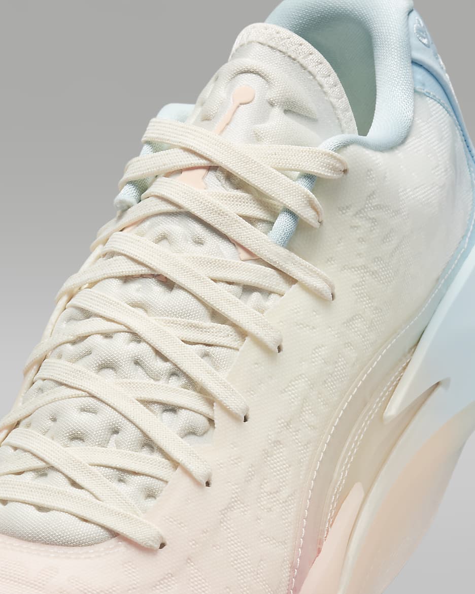 Zion 3 "Rising" Basketball Shoes - Bleached Coral/Pale Ivory/Glacier Blue/Crimson Tint