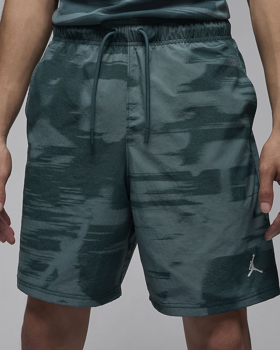 Jordan MVP Men's Printed Shorts - Mineral Slate/Oxidised Green/Sail