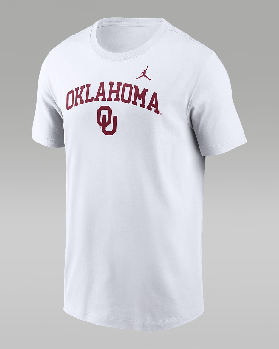 Men's Nike College T-Shirt Oklahoma Sooners Blitz - White