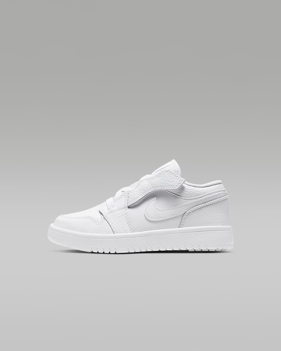 Jordan 1 Low Alt Little Kids' Shoe - White/White/White