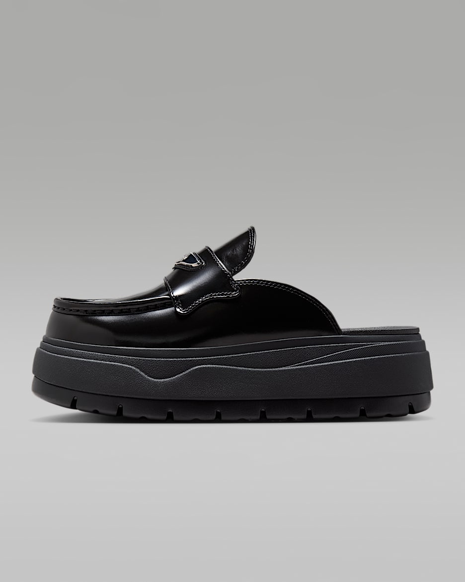 Calzado para mujer - Negro/Plata metalizado