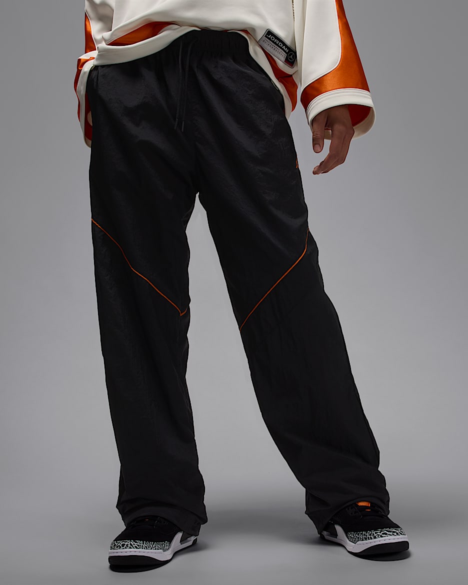 Jordan Brooklyn Men's Draft Pants - Black/Starfish/Starfish