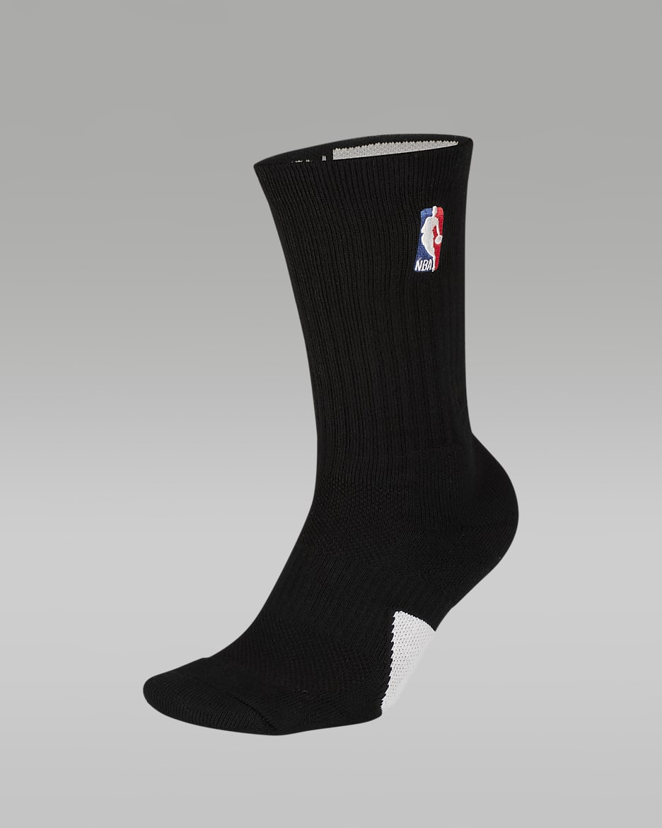Jordan NBA Crew Socks - Black/White