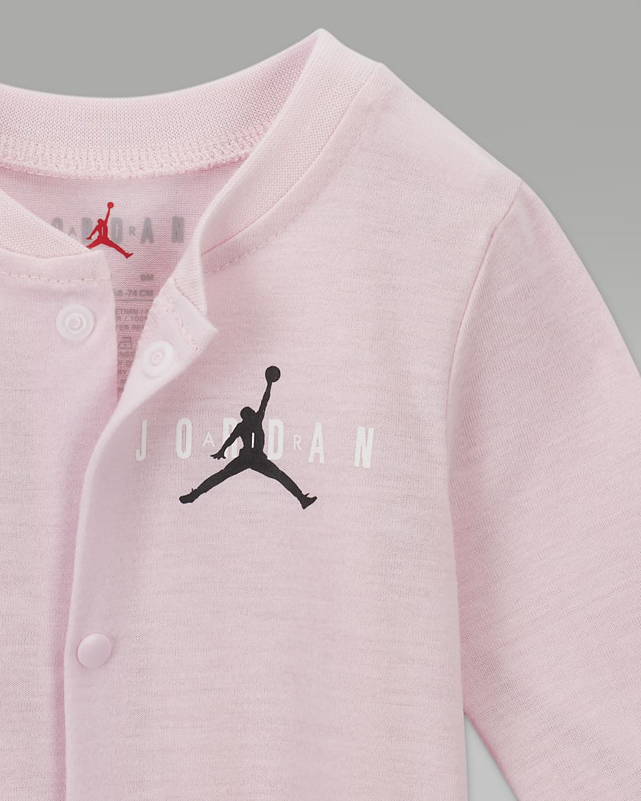 Combinaison/pyjama Pour Bébé Taille 56 - Gris, Avec Boutons Pression Devant (Feetje)