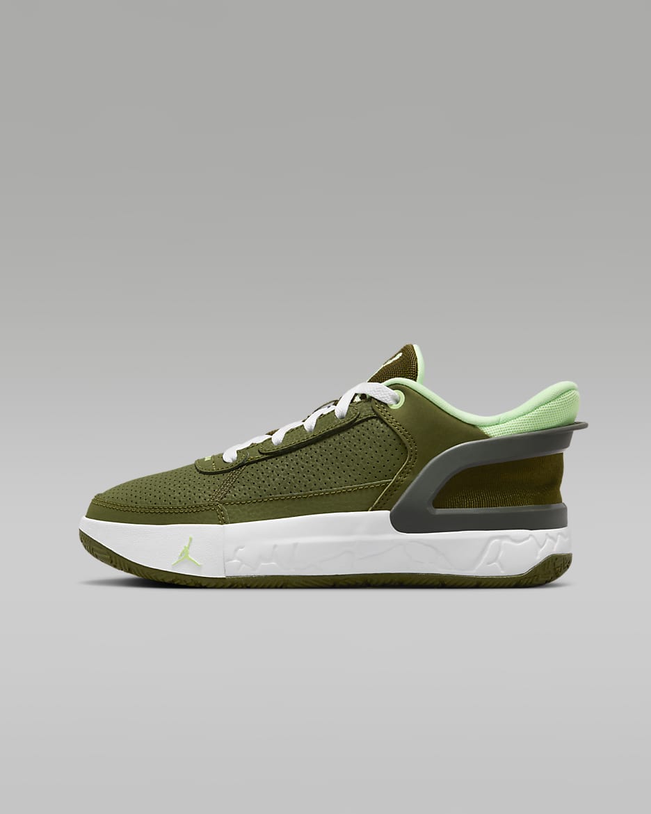 Jordan DAY1 EO Genç Çocuk Ayakkabısı - Legion Green/Moss/Cactus Flower/Vapor Green