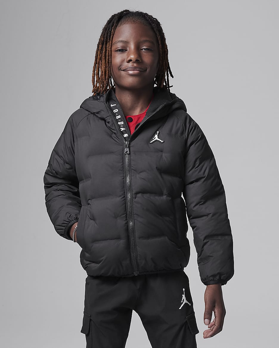 Jordan Younger Kids' Welded Puffer Jacket - Black