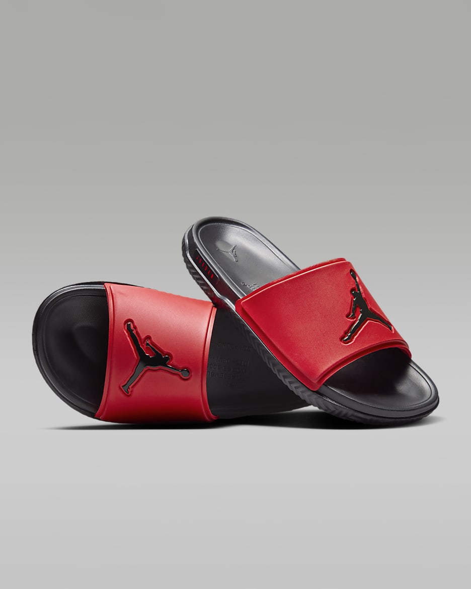 Jordan Jumpman Slipper für Herren - University Red/Schwarz