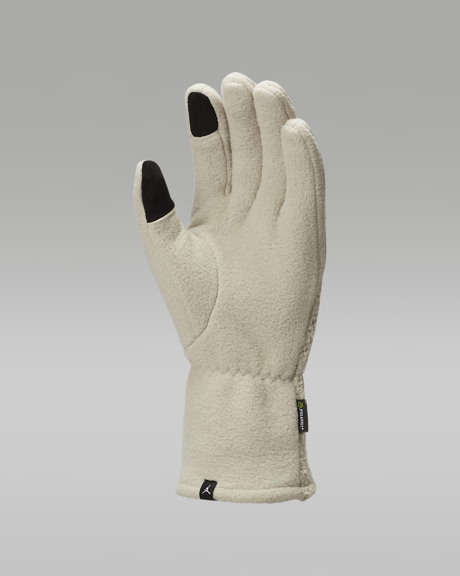 Jordan Paris Men's Fleece Gloves - Stone/Iron Grey