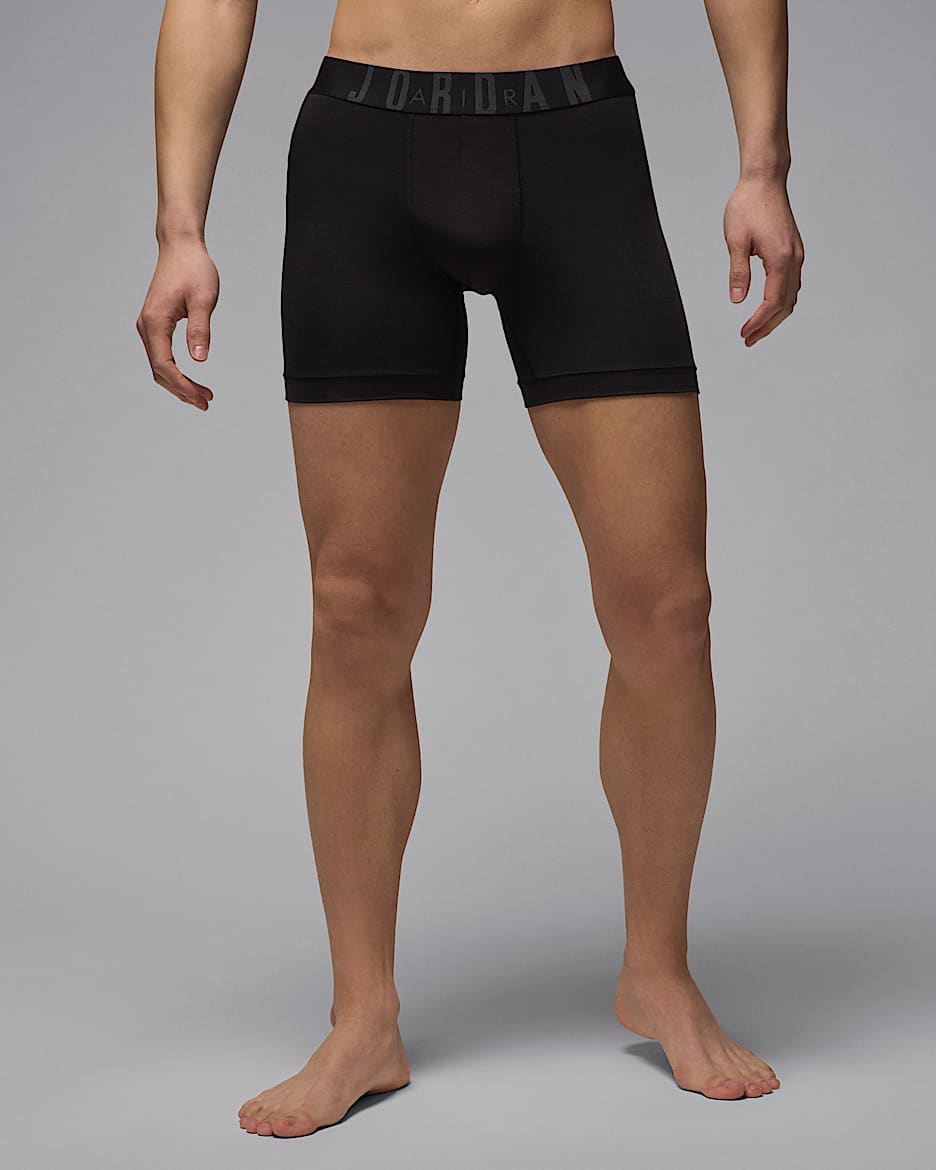 Boxer con monogramma 23 Jordan (confezione da 3) – Uomo - Nero