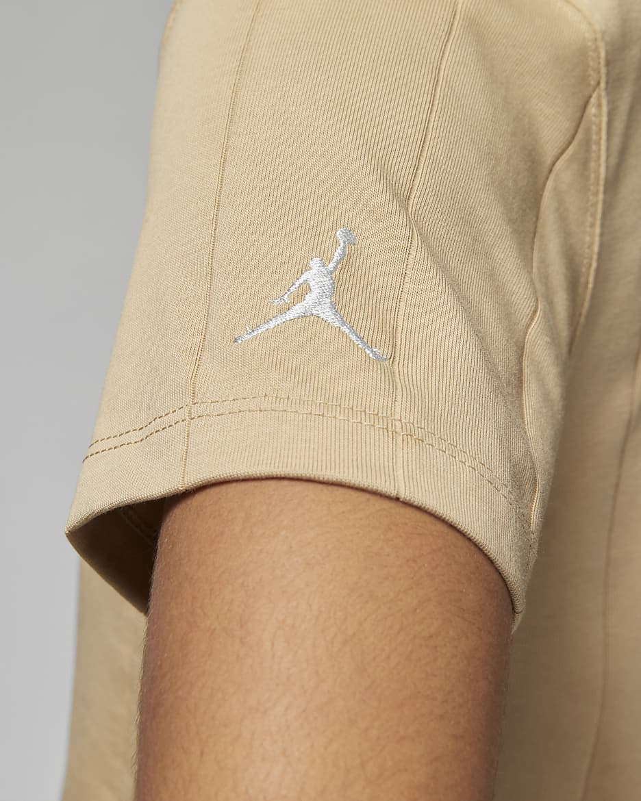 Jordan Flight Camiseta de tejido Knit - Mujer - Desert