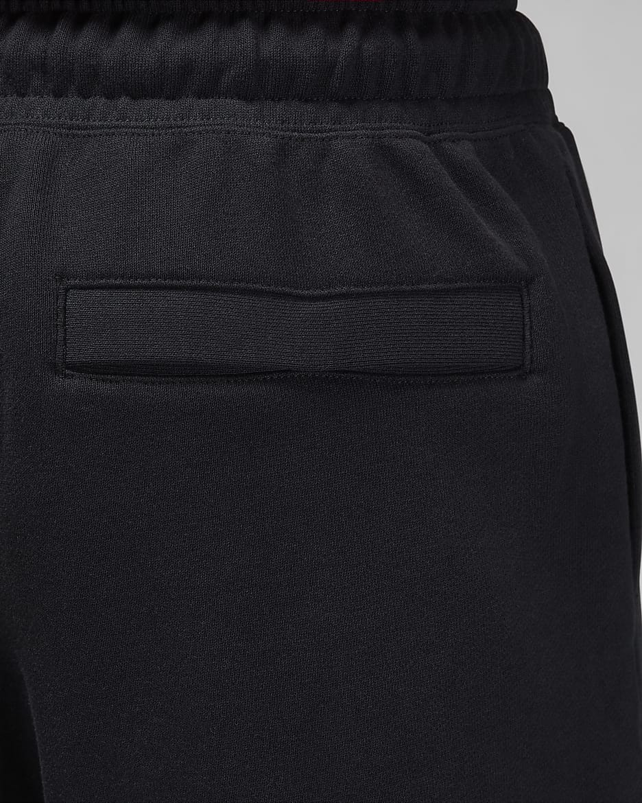 Jordan Flight Fleece Men's Diamond Shorts - Black