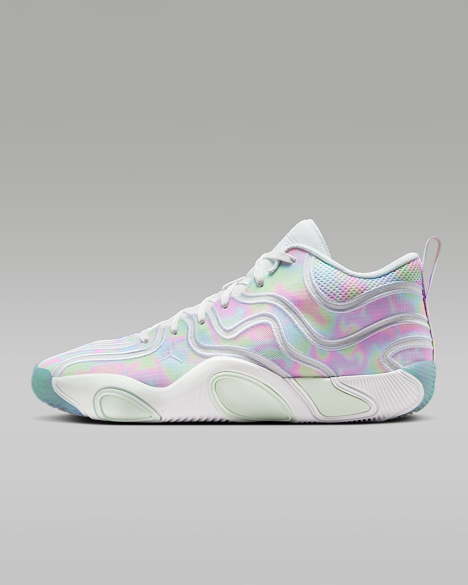 Tenis de básquetbol Tatum 3 "LNY" - Blanco cumbre/Gris fútbol/Verde ligero