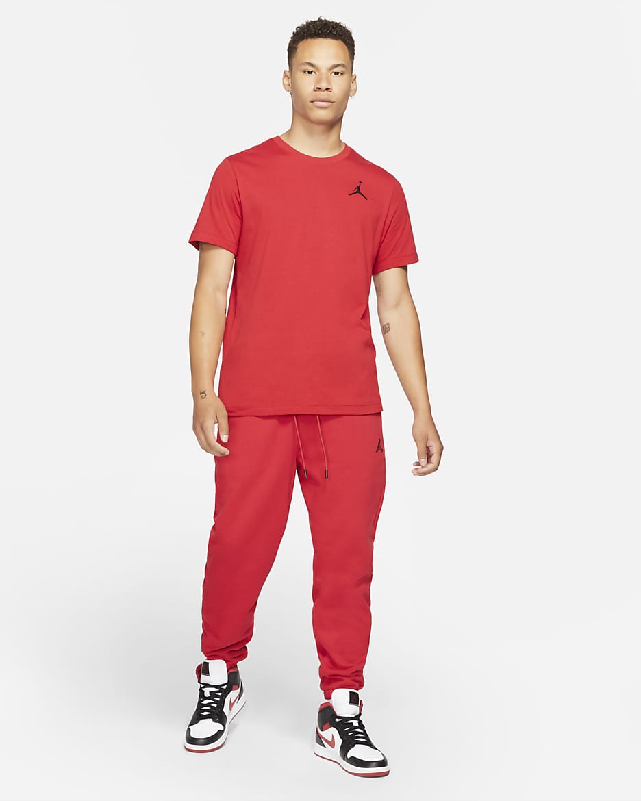 Jordan Jumpman 男款短袖 T 恤 - Gym Red/黑色